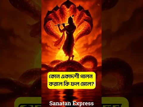 কোন একাদশীর কি ফল? #ekadashi #ekadashivrat #ekadashivratkatha #ekadashi2026