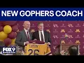 Gophers introduce Brett Larson as new men s hockey coach