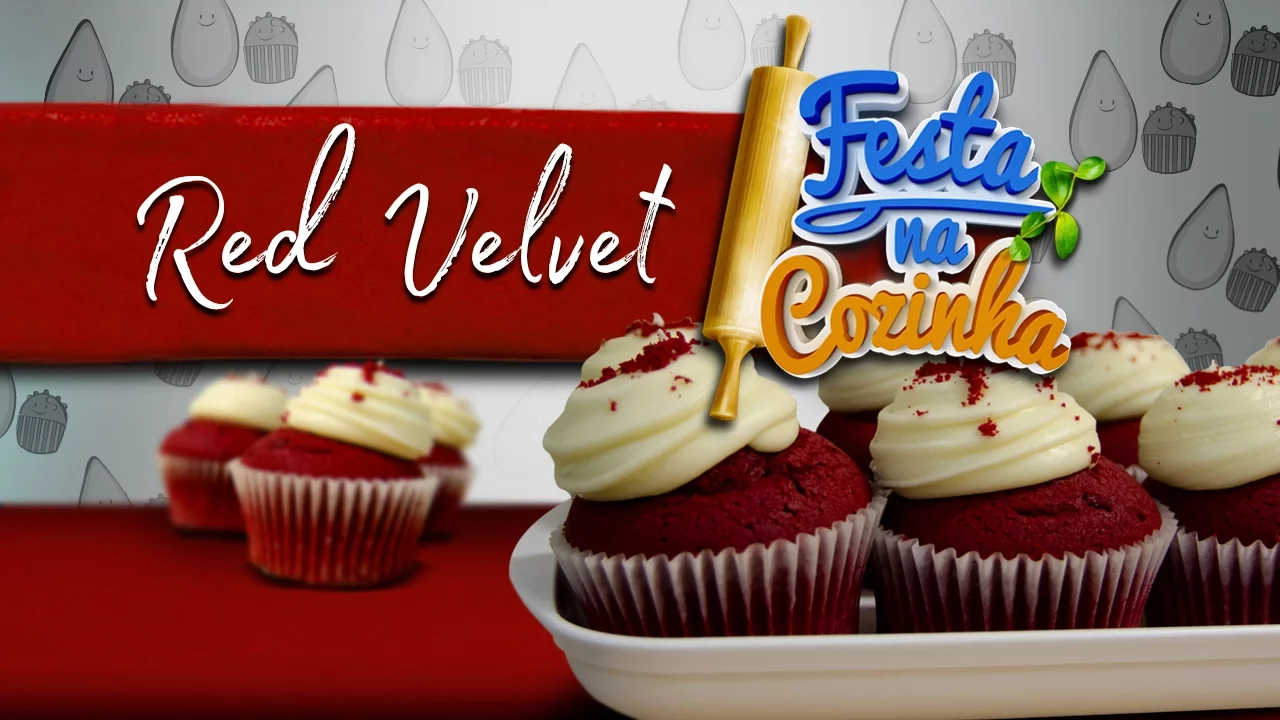 CUPCAKE RED VELVET (VELUDO VERMELHO) RECEITA DE MÁQUINA FESTA NA COZINHA MCI #4