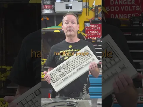 Model M Keyboard #chrisboden #comedy #educational #computer #history #technology #engineering