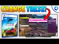 Change These Forza Horizon 5 Settings BEFORE Playing on PS5