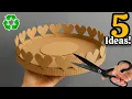 Download Lagu Transforming Cardboard \u0026 Jute Rope ♻️😱 5 GENIUS Recycling Ideas That Will Amaze You