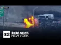 Truck fire causes Belt Parkway backup