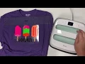 Cricut EasyPress Heat settings IRON ON HTV