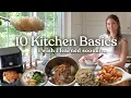 10 Kitchen Basics Every Homemaker Should Know