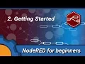 NodeRED for beginners 2 Getting started