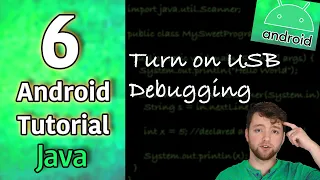 Android App Development Tutorial 6 - Turn on USB Debugging on Android Device Java