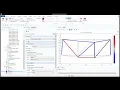 COMSOL Multiphysics - truss simulation