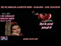 Dil Ke Armaan Aansuon Mein Beh Gaye - Full Karaoke With Scrolling Lyrics Eng & हिंदी