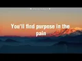 Hold On (Lyrics) ~ Katy Nichole