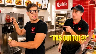 SE FAIRE PASSER POUR UN EMPLOYÉ CHEZ QUICK ! (je fais des glaces)