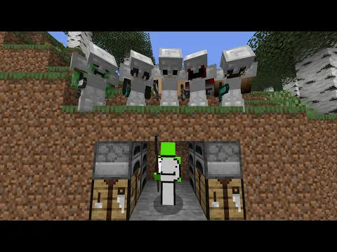 Video Thumbnail: Minecraft Speedrunner VS 5 Hunters REVIVAL