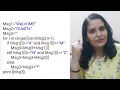 String based output calculation in Python by Ella Joshi