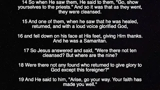 Luke 17 - English l Scripture l NKJV