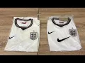 How to Spot a Fake England Shirt Genuine  Real vs Fake Football Shirt Guide 2026 World Cup 