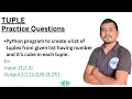 python Tuple practice Question in hindi programmingwithamit
