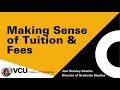 Making Sense of Tuition Fees