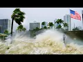 Download Lagu CHAOS in South Carolina! Storm Chantal SLAMS Myrtle Beach with Violent Winds \u0026 Destructive Surf