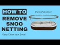 Ultimate Guide How to Deep Clean your SNOO by an Expert Snoo Mesh Removal