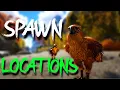 ALL Fjordhawk Spawn Locations ARK Fjordur