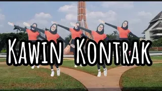 kawin kontrak senam kreasi joget dangdut senam happy by egi alvionita