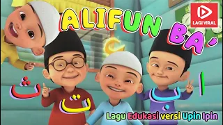 alifun baa ta un sa alifun ba arabic song belajar huruf hijaiyah seru bareng upin ipin