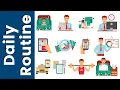 Daily Routine Activity ESL Game