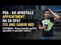 PSA Apostille Online Tutorial DFA Website Step-by-Step Easy Guide 2026
