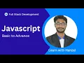 Full Stack Web Development javascript class 4 basic to advance js functions in bangla