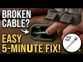 Recliner Sofa Pull Handle Fix 5-Minute Cable Replacement Step-by-Step