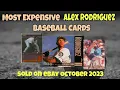 Alex Rodriguez Most Expensive eBay Sales Baseball Cards - October 2023