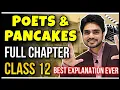 Poets And Pancakes Class 12 CBSE English Chapter 6 Full And Hindi
