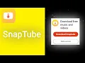 snaptube | download tutorial