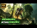 Terjebak Di Sebuah Hutan Dan Diburu Oleh Entitas Asing❗ - Alur Film Predator Terbaru