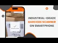 Turn any smartphone into an industrial-grade barcode scanner