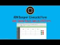 Add Delete Row of a Table in PDF Form Expanding Table made via AEM Designer Livecycle