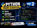 Learning Python from scratch part2