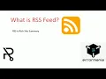 what is RSS Feed in website part 1