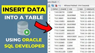 How to Insert Data into a Table using SQL Developer Inserting Data into Tables SQL for Beginners