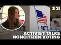 Political activist Scott Presler talks noncitizen voters while recruiting conservative vote