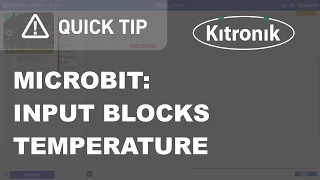 microbit MakeCode Editor - Input Blocks