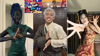  midu echoing tiktok dance trend compilation