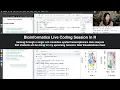 Live R Coding Session - single cell spatial transcriptomics data visualization in base R