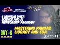 Day-8 Mastering Pandas Library and EDA Part-1