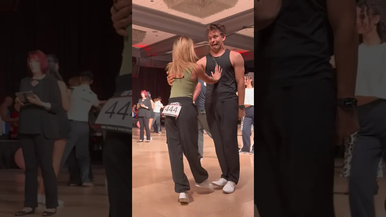 Joel’s smile had me 🥴 #westcoastswing