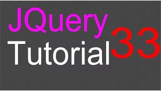 jQuery Tutorial for Beginners - 33
