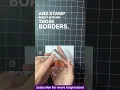 Perfect Borders For Your Sentiment