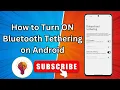 How to Turn ON Bluetooth Tethering on Android - New Update 2025