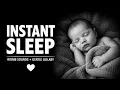 EXTREMELY PEACEFUL BABY LULLABY 4 Hours Lullaby Womb Sounds Dark Screen NoAd