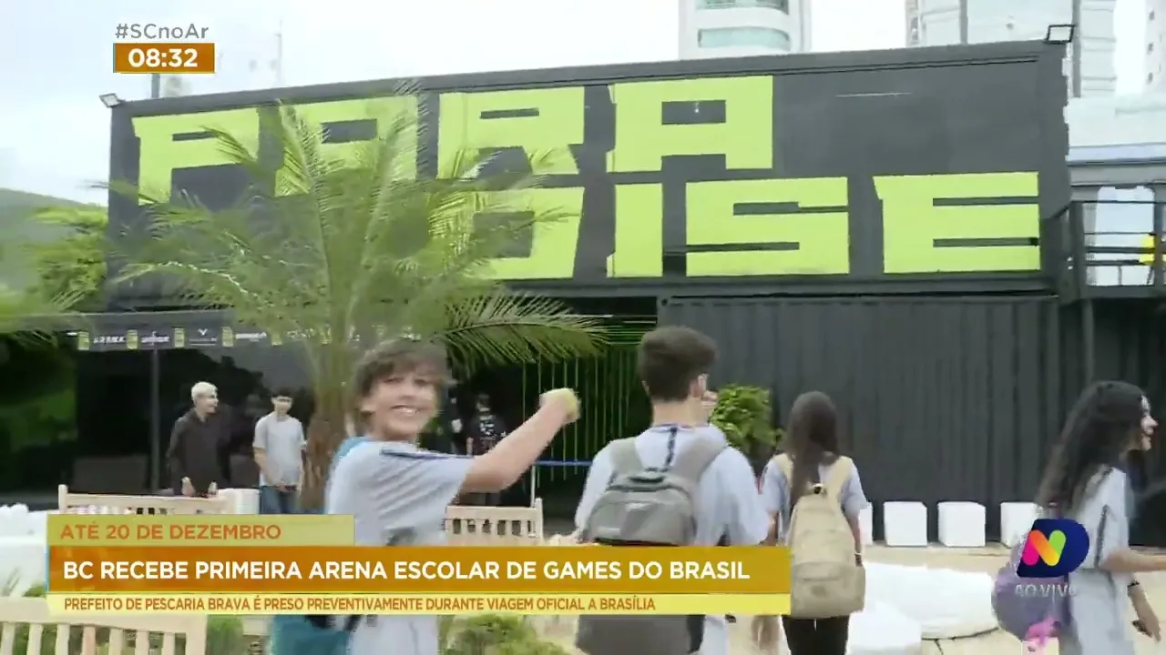 Balneário Camboriú recebe a primeira competição escolar de 'games' do Brasil